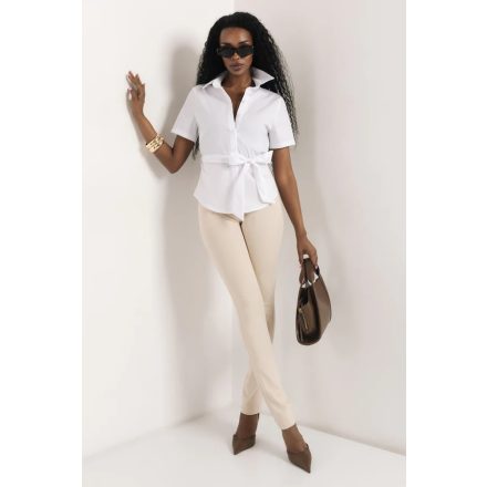 AMNESIA 2617-2093 Nozin blúz (fehér)