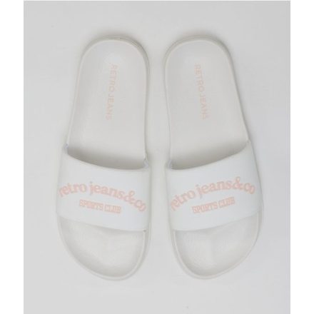 RETRO JEANS 25X009-S10C001 Frances papucs (fehér)