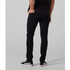 RETRO JEANS Stud farmernadrág (fekete)