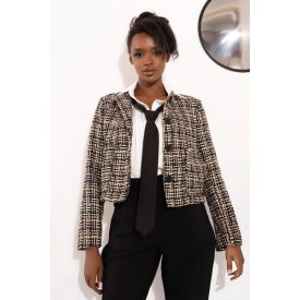AMNESIA 2627-3001 Jiro blézer (chanel mintás)