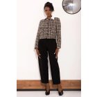 AMNESIA 2627-3001 Jiro blézer (chanel mintás)