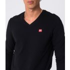 RETRO JEANS Zenit Long V 20 hosszúujjú felső új  (fekete)