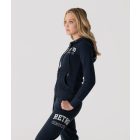 RETRO JEANS Amina Zip cipzáros pulóver (sötétkék)