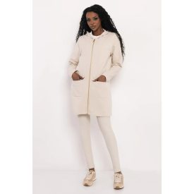 AMNESIA 2617-2102 Evila kardigán (bézs)