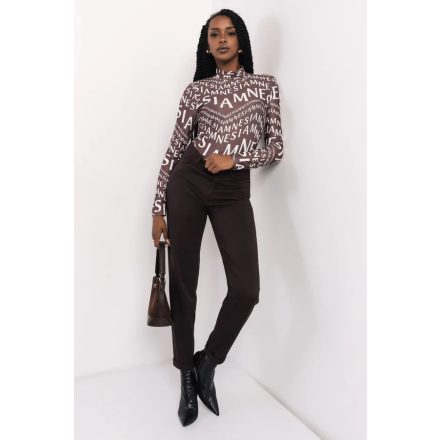 AMNESIA 2527-6014 Kabul nadrág (csokibarna)