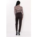 AMNESIA 2527-6014 Kabul nadrág (csokibarna)