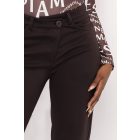 AMNESIA 2527-6014 Kabul nadrág (csokibarna)