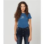 RETRO JEANS 21v161-q17ad08 Earthart póló (sötét türkiz)