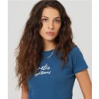 RETRO JEANS 21v161-q17ad08 Earthart póló (sötét türkiz)