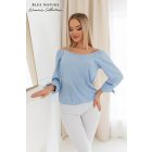 BLUE NATURE Joya felső (babakék)