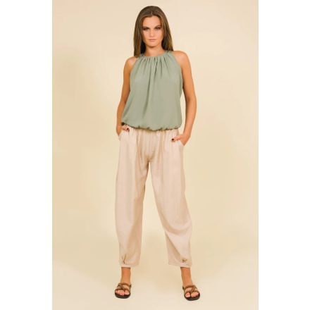 AMNESIA 2517-2179 Edina top (khaki)