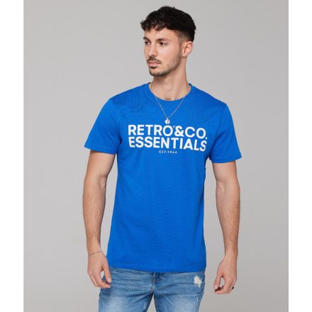 RETRO JEANS Boston póló (kék)