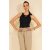 AMNESIA 2517-2160 Difem top (fekete)