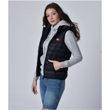 RETRO JEANS 22T034-o19d030 Mya mellény (fekete)