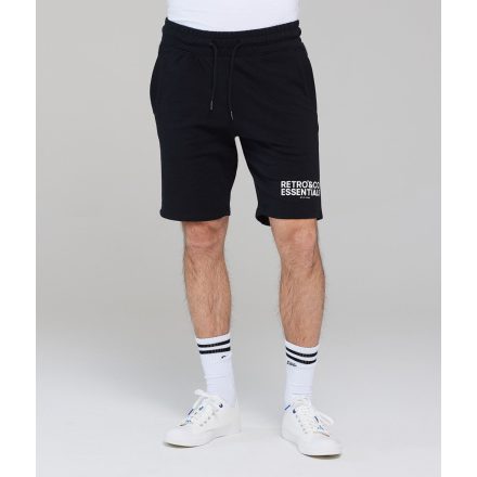 RETRO JEANS Boston férfi rövidnadrág (fekete)